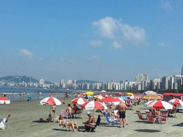 Linda Cidade De Santos 505 Apartment ภายนอก รูปภาพ