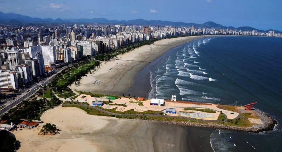Linda Cidade De Santos 505 Apartment ภายนอก รูปภาพ